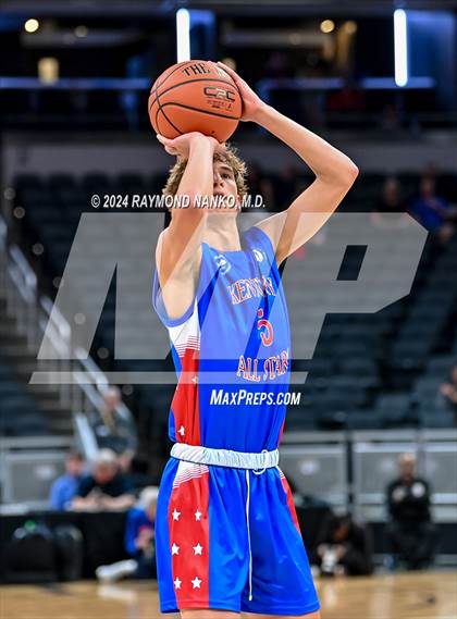Thumbnail 1 in Indiana vs Kentucky All-Stars photogallery.