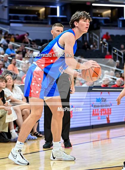 Thumbnail 1 in Indiana vs Kentucky All-Stars photogallery.