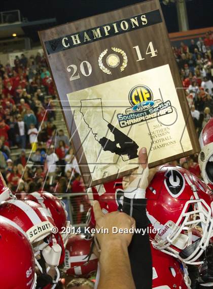 Thumbnail 1 in Garden Grove vs. Rancho Alamitos (CIFSS Southern Division Final) photogallery.