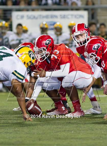 Thumbnail 1 in Garden Grove vs. Rancho Alamitos (CIFSS Southern Division Final) photogallery.