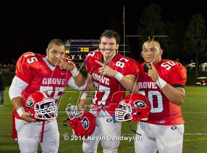 Thumbnail 3 in Garden Grove vs. Rancho Alamitos (CIFSS Southern Division Final) photogallery.