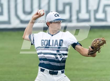 Thumbnail 1 in Santa Gertrudis Academy @ Goliad (UIL 3A Bi-District Playoffs) photogallery.