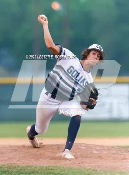 Thumbnail 2 in Santa Gertrudis Academy @ Goliad (UIL 3A Bi-District Playoffs) photogallery.