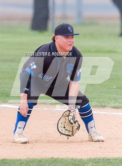 Thumbnail 3 in Santa Gertrudis Academy @ Goliad (UIL 3A Bi-District Playoffs) photogallery.