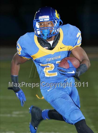 Thumbnail 1 in Granada Hills @ Crenshaw (CIF LACS Playoffs) photogallery.