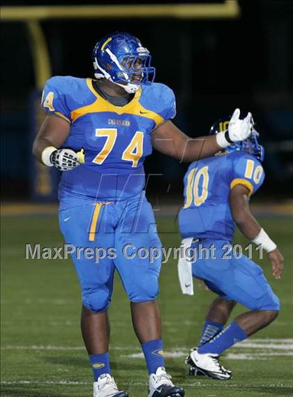 Thumbnail 2 in Granada Hills @ Crenshaw (CIF LACS Playoffs) photogallery.