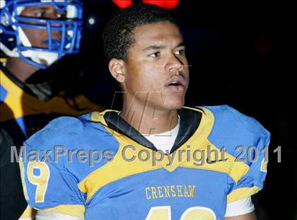 Thumbnail 1 in Granada Hills @ Crenshaw (CIF LACS Playoffs) photogallery.