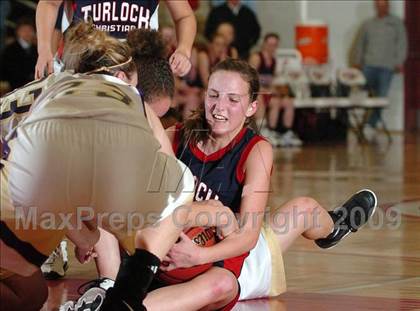 Thumbnail 1 in Turlock Christian vs. Bradshaw Christian (CIF SJS D5 Playoffs) photogallery.