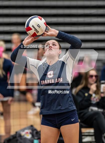 Thumbnail 1 in Draper APA vs. American Leadership Academy (UHSAA 2A 2nd Round) photogallery.