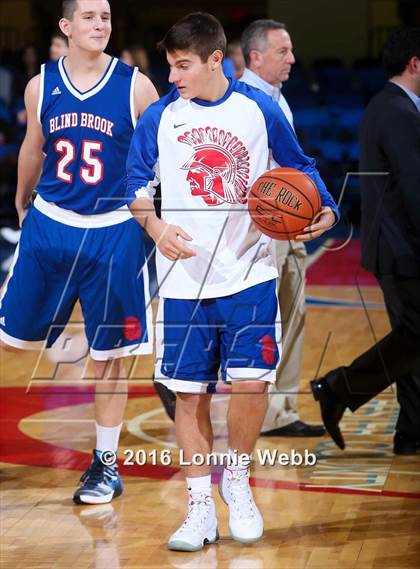 Thumbnail 2 in Blind Brook vs Putnam Valley (Section 1 Class B Semifinal) photogallery.