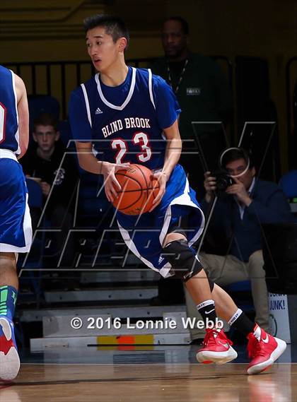 Thumbnail 2 in Blind Brook vs Putnam Valley (Section 1 Class B Semifinal) photogallery.