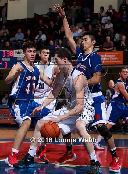 Thumbnail 1 in Blind Brook vs Putnam Valley (Section 1 Class B Semifinal) photogallery.
