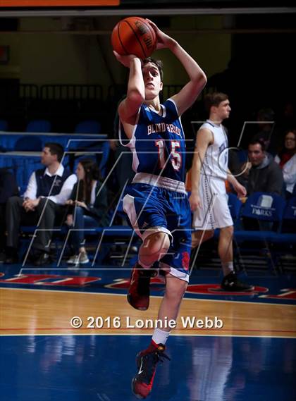Thumbnail 3 in Blind Brook vs Putnam Valley (Section 1 Class B Semifinal) photogallery.