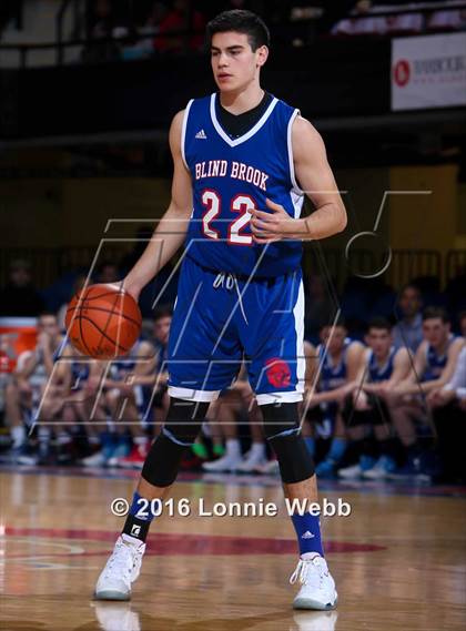 Thumbnail 2 in Blind Brook vs Putnam Valley (Section 1 Class B Semifinal) photogallery.