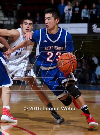 Thumbnail 1 in Blind Brook vs Putnam Valley (Section 1 Class B Semifinal) photogallery.