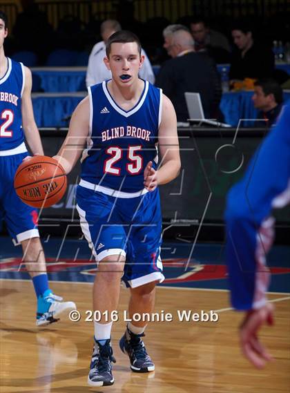 Thumbnail 2 in Blind Brook vs Putnam Valley (Section 1 Class B Semifinal) photogallery.
