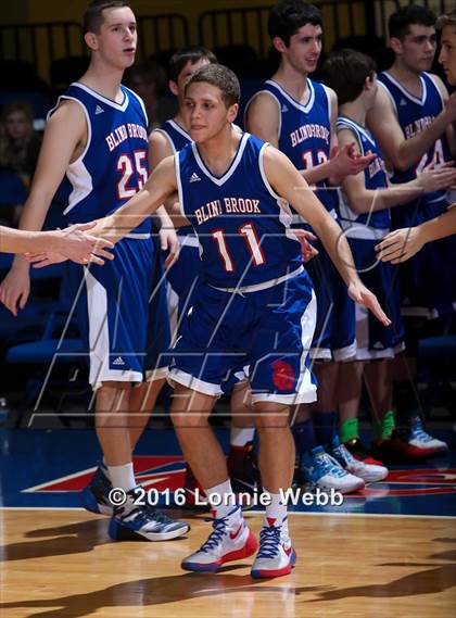 Thumbnail 3 in Blind Brook vs Putnam Valley (Section 1 Class B Semifinal) photogallery.
