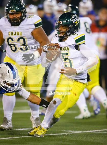 Thumbnail 3 in Cajon vs. Serra (CIF State D2-AA Final) photogallery.
