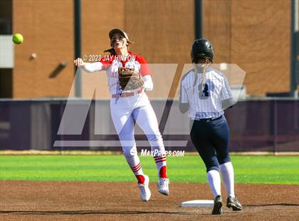 Thumbnail 3 in Liberty Christian vs Glen Rose (Godley High School) photogallery.