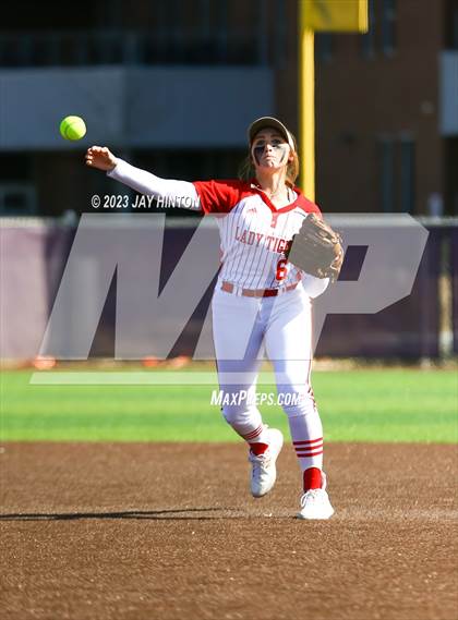 Thumbnail 1 in Liberty Christian vs Glen Rose (Godley High School) photogallery.