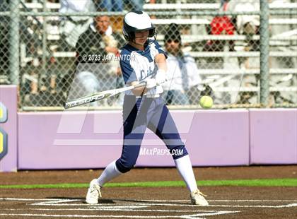 Thumbnail 3 in Liberty Christian vs Glen Rose (Godley High School) photogallery.