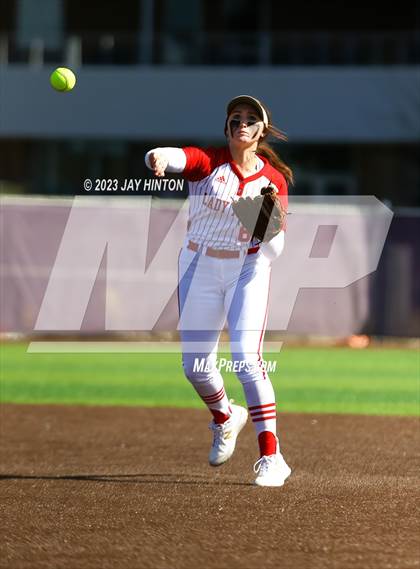 Thumbnail 2 in Liberty Christian vs Glen Rose (Godley High School) photogallery.