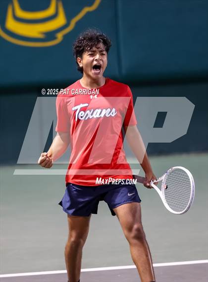 Thumbnail 1 in Wimberley vs Canyon (UIL 4A Tennis Final) photogallery.