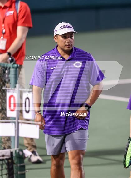 Thumbnail 2 in Wimberley vs Canyon (UIL 4A Tennis Final) photogallery.