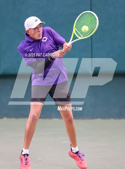 Thumbnail 2 in Wimberley vs Canyon (UIL 4A Tennis Final) photogallery.