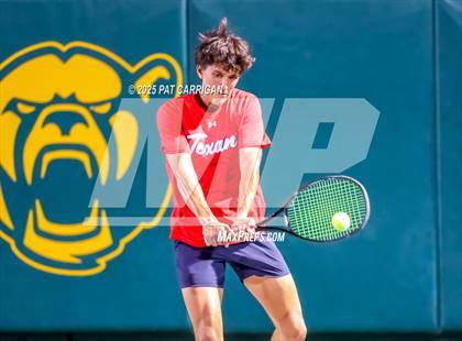 Thumbnail 2 in Wimberley vs Canyon (UIL 4A Tennis Final) photogallery.