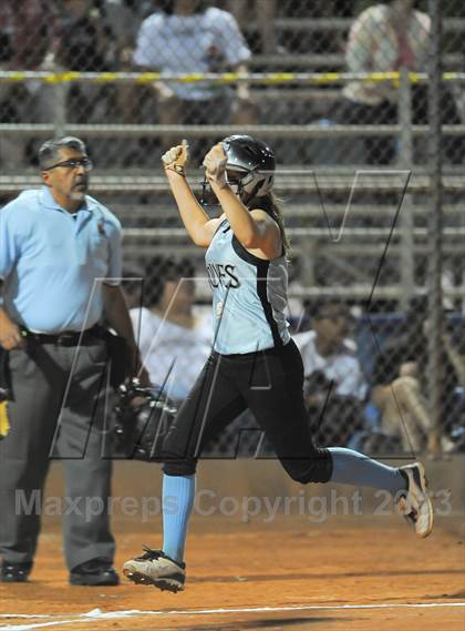 Thumbnail 2 in Estrella Foothills vs. Winslow (AIA D3 Final) photogallery.