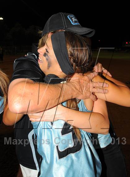 Thumbnail 2 in Estrella Foothills vs. Winslow (AIA D3 Final) photogallery.