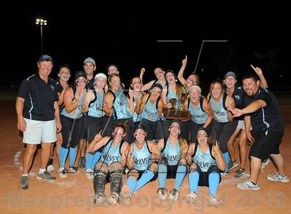 Thumbnail 1 in Estrella Foothills vs. Winslow (AIA D3 Final) photogallery.