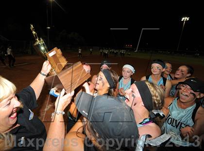 Thumbnail 1 in Estrella Foothills vs. Winslow (AIA D3 Final) photogallery.