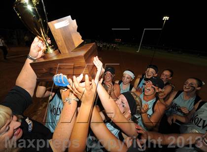 Thumbnail 2 in Estrella Foothills vs. Winslow (AIA D3 Final) photogallery.