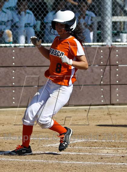 Thumbnail 2 in Wasco vs Delano (Mira Monte Invitational Consolation Final) photogallery.