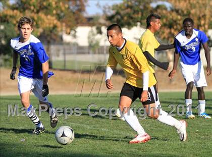 Thumbnail 2 in Hughson @ Capital Christian (CIF SJS Playoffs) photogallery.