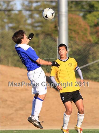 Thumbnail 1 in Hughson @ Capital Christian (CIF SJS Playoffs) photogallery.