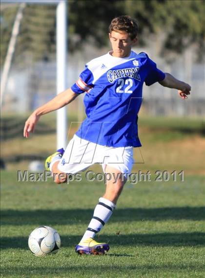 Thumbnail 3 in Hughson @ Capital Christian (CIF SJS Playoffs) photogallery.