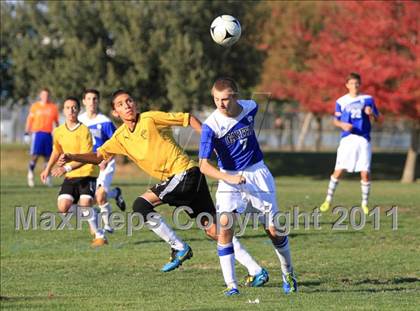 Thumbnail 1 in Hughson @ Capital Christian (CIF SJS Playoffs) photogallery.