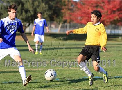 Thumbnail 1 in Hughson @ Capital Christian (CIF SJS Playoffs) photogallery.