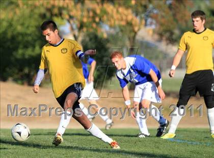 Thumbnail 1 in Hughson @ Capital Christian (CIF SJS Playoffs) photogallery.