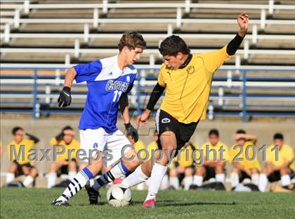 Thumbnail 2 in Hughson @ Capital Christian (CIF SJS Playoffs) photogallery.