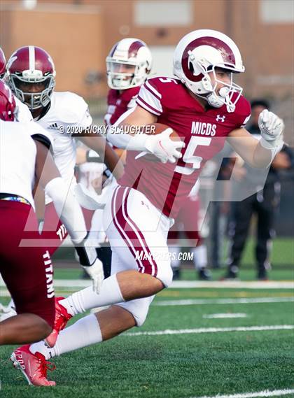 Thumbnail 1 in Trinity Catholic @ MICDS (MSHSAA Class 4 District Playoff) photogallery.