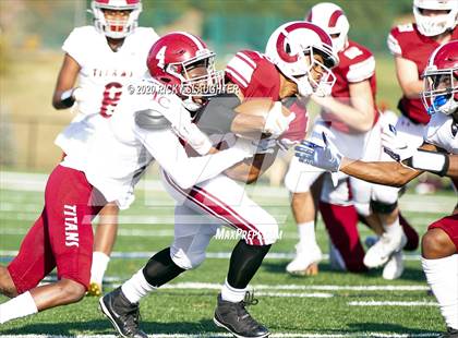 Thumbnail 3 in Trinity Catholic @ MICDS (MSHSAA Class 4 District Playoff) photogallery.