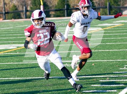 Thumbnail 2 in Trinity Catholic @ MICDS (MSHSAA Class 4 District Playoff) photogallery.