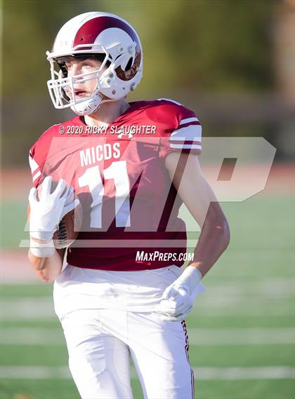 Thumbnail 2 in Trinity Catholic @ MICDS (MSHSAA Class 4 District Playoff) photogallery.