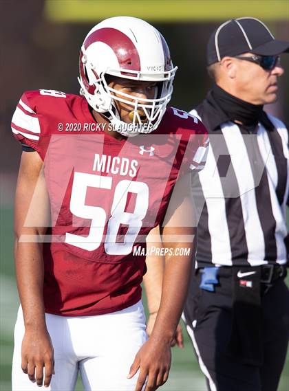 Thumbnail 3 in Trinity Catholic @ MICDS (MSHSAA Class 4 District Playoff) photogallery.