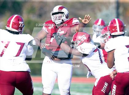 Thumbnail 3 in Trinity Catholic @ MICDS (MSHSAA Class 4 District Playoff) photogallery.