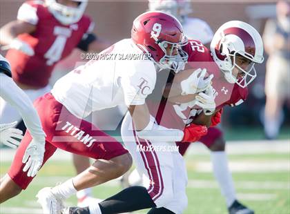 Thumbnail 2 in Trinity Catholic @ MICDS (MSHSAA Class 4 District Playoff) photogallery.